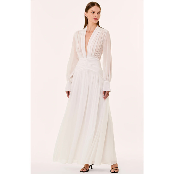 Nicholas The Label JOCELYN DRESS  IVORY US 6 - Picture 2 of 5